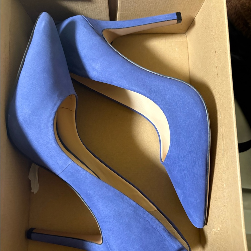 Jessica Simpson Vibrant Blue Heels